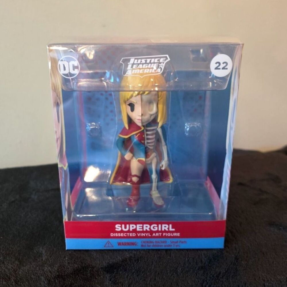 Supergirl XXRAY 4-Inch Vinyl Figure by Jason Freeny - Anatomical